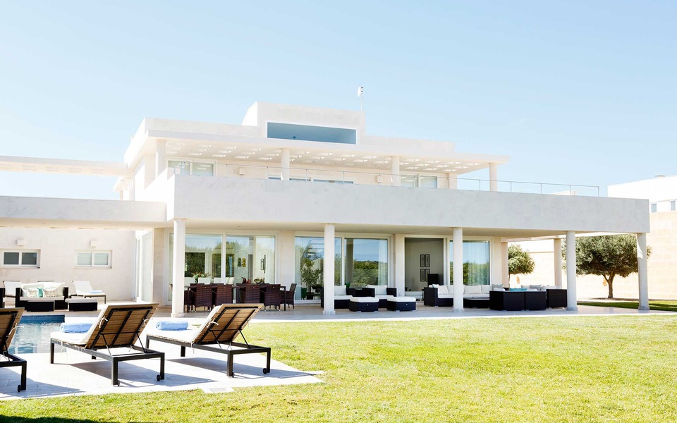 Villa de lujo con piscina en Binibeca