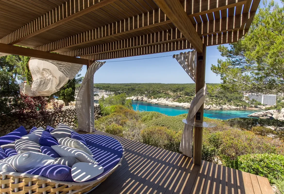 Villa con vistas al mar en Cala Galdana