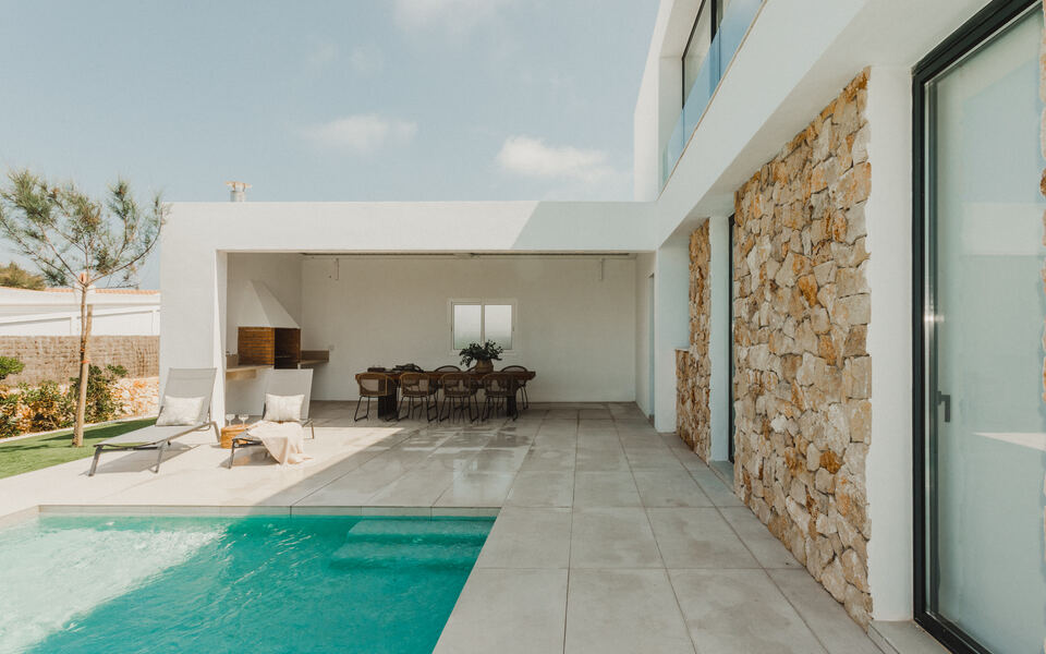 Villa con vistas al mar en Ciutadella.