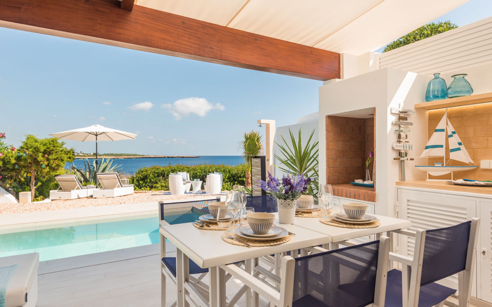 Preciosa villa con con acceso directo al mar