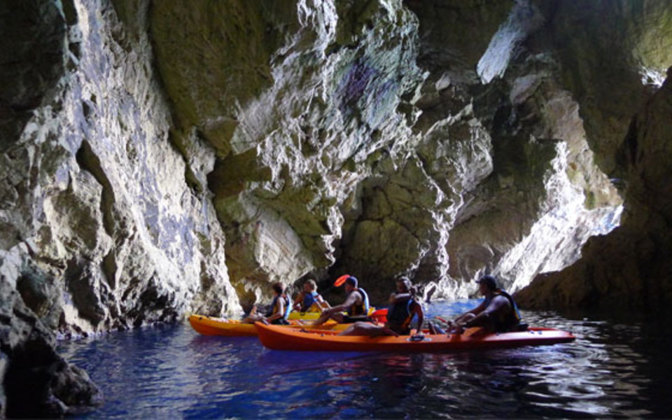 Ruta en Kayak en Menorca