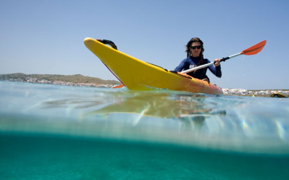Ruta en Kayak en Menorca