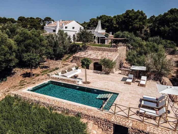 Spectaculaire villa de luxe à la campagne avec accès direct à la plage de Son Saura