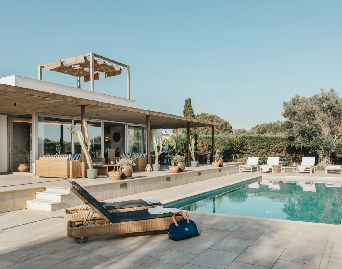 Villa de lujo con vistas al mar en Cap dén Fon